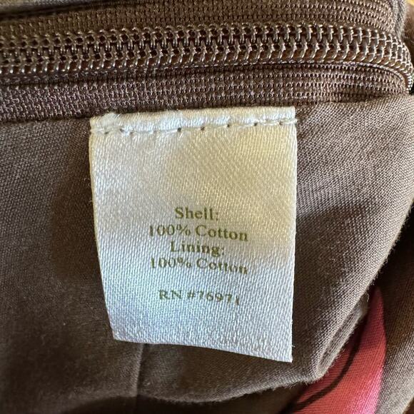 Garnet Hill Floral A-line Lined Skirt Cotton Size 10 - Picture 5 of 5